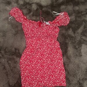 Princess Polly Scarlet Floral Mini Dress